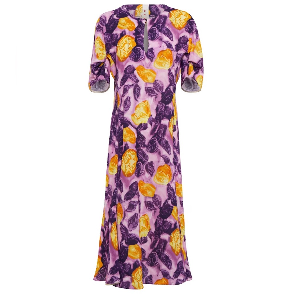 Marni floral printed dress - size medium